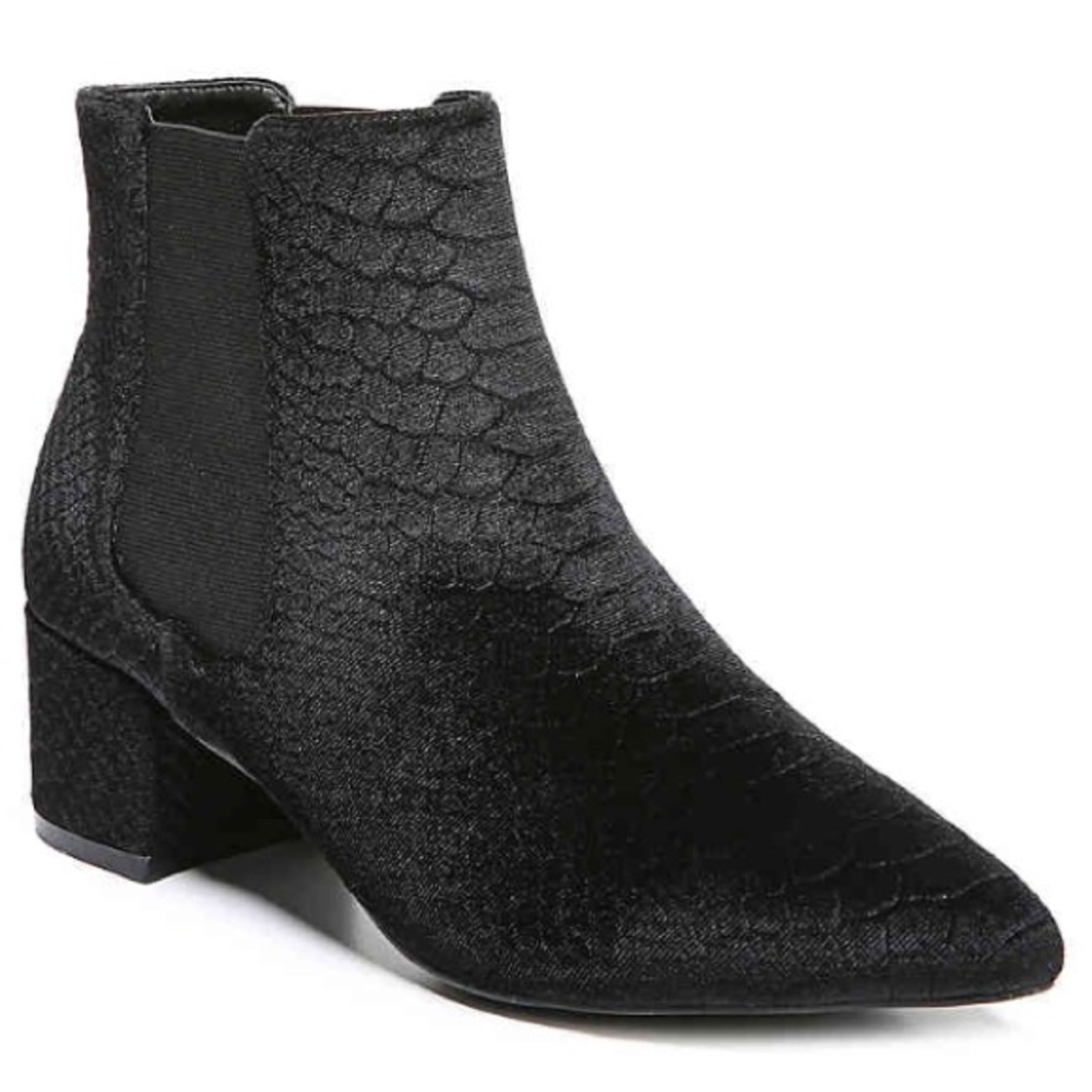 Velvet Chelsea Bootie